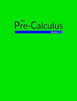Paperback APEX Pre-Calculus Book