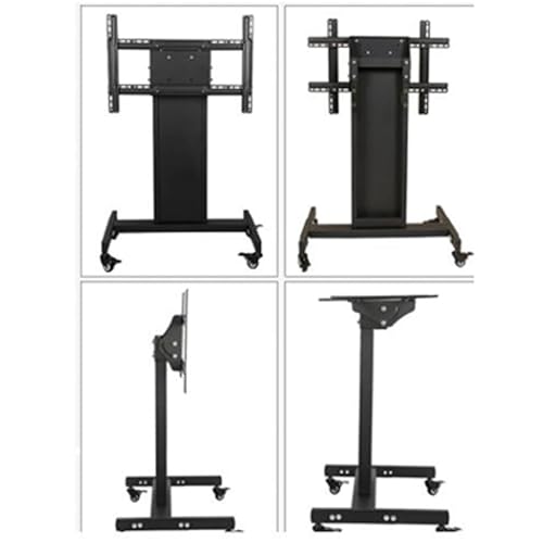 Soporte móvil para TV 32-65 pulgadas, altura ajustable, con ruedas miniatura 7