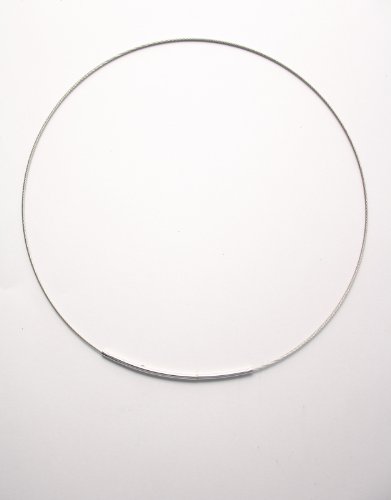 Preisvergleich Produktbild Edelstahl - Halsreif 1,0 mm 45 cm