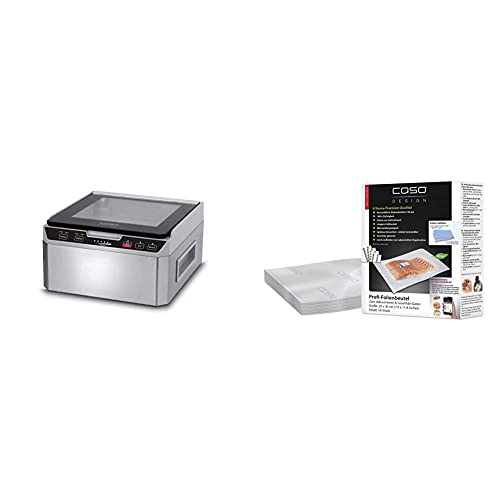 Caso Vacuchef 40 1417 - Macchina Per Sottovuoto In Acciaio Inox, 3 L, 70 Litri/Minuto & 1219...