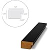 Amazon.com - ArtToFrames 25x30 Inch Black Picture Frame, This 1.25 Inch ...