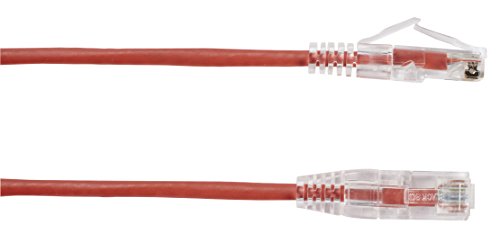 Cable de Red Patch Cord Black Box CAT6A 15 ft Negro miniatura 2