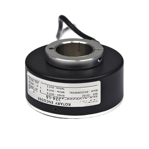 Encodeur rotatif photoélectrique 80mm avec arbre de 20mm robuste pour usage intensif