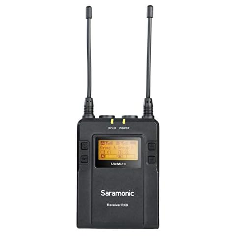 Receptor de Doble Canal Saramonic UwMic9 RX9 Cover