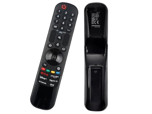 azurano Fernbedienung für LG AN-MR24GA, AKB76045003, Magic Voice Mouse Remote, OLED NanoCell QNED