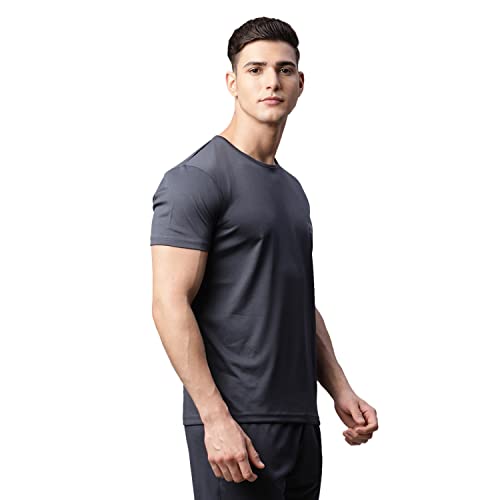 Image of Mack Jonney Men Round Neck Polyster Regular Fit T-Shirt