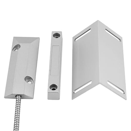 Laroal Garagentorschalter Tür Magnetschalter Tür Magnetalarm Rolltor Sensorhalterung