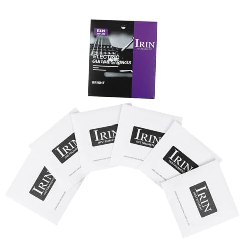 GOOHOCHY 6 Pcs Acoustic Guitar Strings Performer Guitar Strings Replacement Great Sound Easy Installation for Beginners to Pros