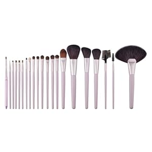 MADALIAN 21 Piece Makeup Brush Set Foundation Make-up Brush Set Wool Skin Color Sweeping Tool