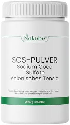 Sodio Coco Solfati (polvere SCS) - 800 g | Tensioattivo anionico ...