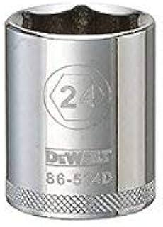 Metric Shallow Socket, 6-Point, 1/2-In. Drive, 24mm