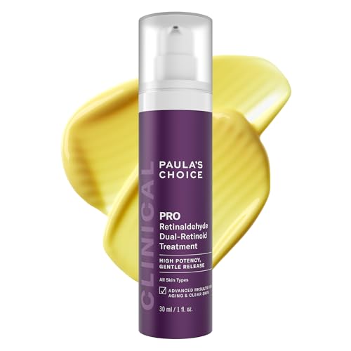 Paula’s Choice Pro Retinaldehyde Dual-Retinoid Advanced Treatment, High Potency Anti-Aging Serum for Breakout-Prone Skin, Radiance & Rough, Bumpy Texture, Fragrance-Free, 1 Fl. Oz.