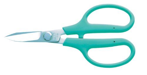 長谷川刃物 はさみ クラフト用 薄刃 グリーン HT-165