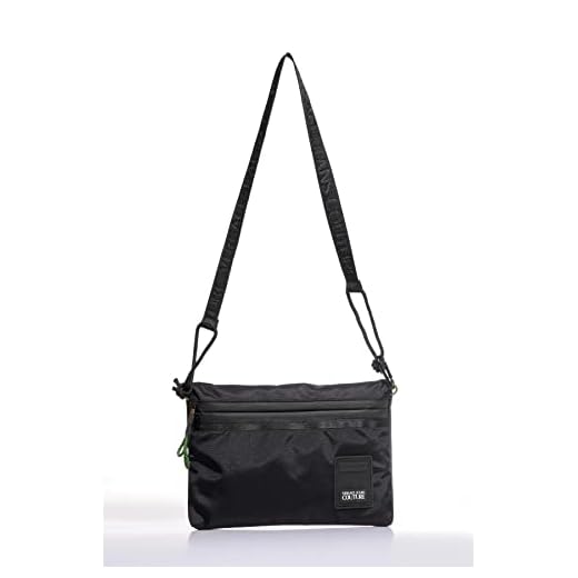 Versace jeans couture Tracolla Uomo Nero E1yzab4771590899