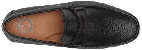Driver Club Usa Mens Made In Brazil Boca Raton Light Weight Venetian Loafer, Black Grainy Leather, 9 #TOP4