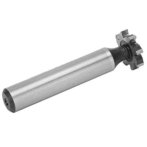 HSS T-Nutenschneider, Professionell T‑Nutenfräser, Zylinderschaft, Woodruff Key Sitzschneider, Holzbearbeitungswerkzeuge, 3x16x10mm