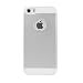 iPhone SE/5S Case: Amplim New Slim Fit Luxury Silver Color Hard Aluminum Metal + Pretty White Plastic + Soft Silicone Rubber Back Shell Protection. 3-Layer Protector (APPLE-PHONE-5-PROTECTIVE-COVER)