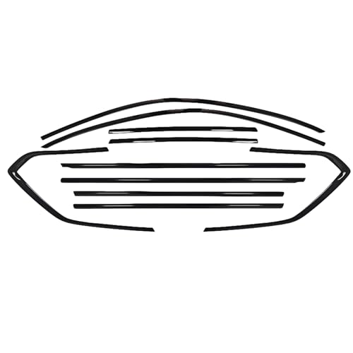 Cubierta embellecedora de ventana para VW Touareg 2019-2024 en color negro brillante