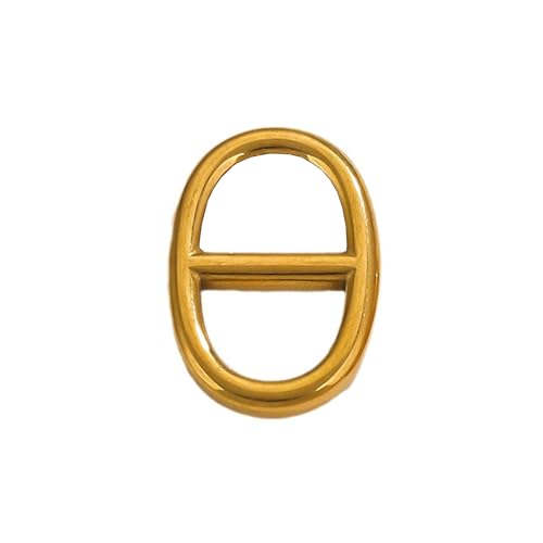 ChongKuan 20 Pièces Breloque Acier Inoxydable Élégante - Pendentif En Métal Résistant Pour Une Touche Personnalisée À Votre Style (A,23 mm x 15,3 mm)