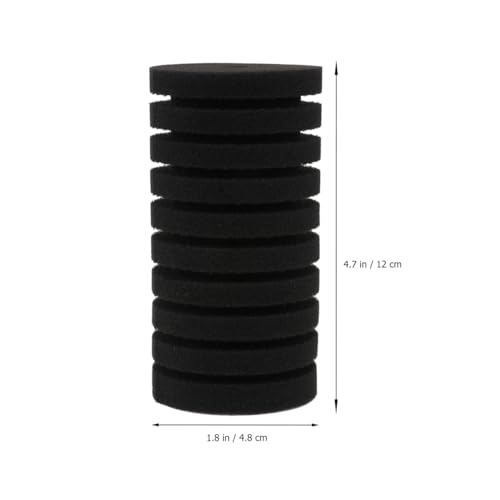 Image of balacoo Fish Tank Filter Accessories Replacement Sponge 6-Pack Double Layer Foam Aquarium Filter Sponge 4.72X7.08X2.36 Inch for Efficient Aquarium Pump Filtration