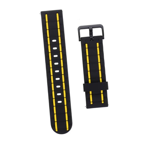 Bracelets de montre en silicone plusieurs couleurs lot de 3 robustes