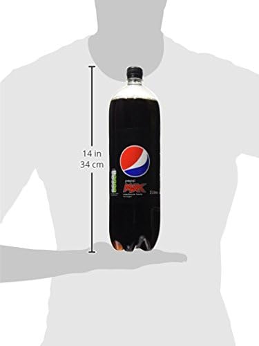 Pepsi Max No Sugar Bottle, 2 l (Pack of 1)