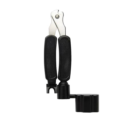 ENJOYPRO Guitar String Winder, String Cutter and Bridge Pin Puller, 3-in-1 Multifunctional Guitar Tool Kit for Acoustic and Electric Guitars, Sturdy Peg Winder String Changing Tuner Maintenance