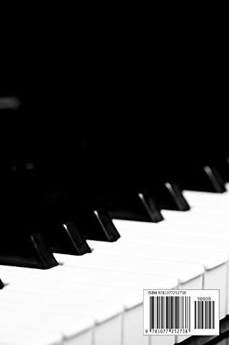 Piano Music Sheets: Journal / Notebook: Blank Sheet Piano Music Paper for Piano Players, Musicians, Teachers, Teenagers, Kids and Students (6"x9" - 100 Pages) image 4