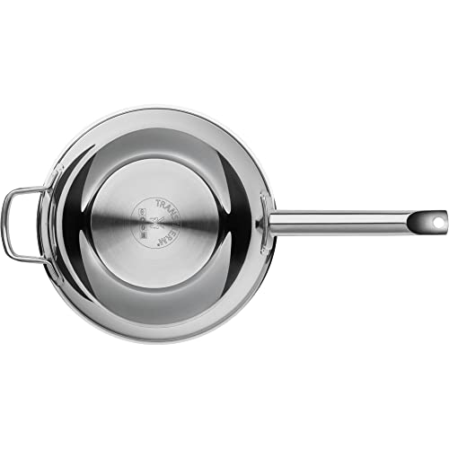 Foto von WMF Durado Wokpfanne Induktion 28 cm, Antifhaftbeschichtung, für alle gängigen Herdarten geeignet, backofenfest bis 260°C, Wok Edelstahl
