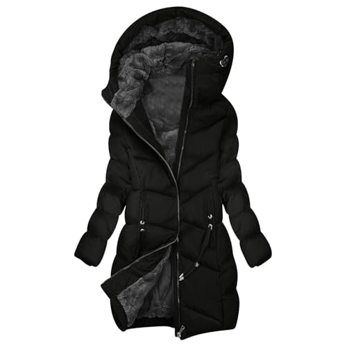 for Women Fall Winter Long Hooded Basic Puffer Jackets Hoods Outfits Women 2025 Trendy Y2K