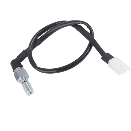 Aramox Hydraulic Brake Switch, M10 Universal Motorcycle Hydraulic Brake Pressure Rear Light Switch Hollow Bolt (M10*1MM)