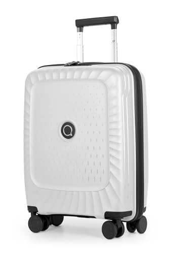 Hauptstadtkoffer Kotti - leichtes Handgepäck 55x40x20, Koffer PP (Recycelt) Bordgepäck-Trolley Flugzeug Handgepäckkoffer nachhaltig, TSA, Off White