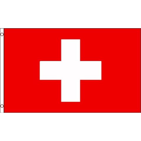 Flags Importer Switzerland 3x5ft Poly Flag, Multicolor Cover