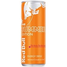 Red Bull Red Summer Edition Apricot Strawberry Drink 250 ml Pack of 12