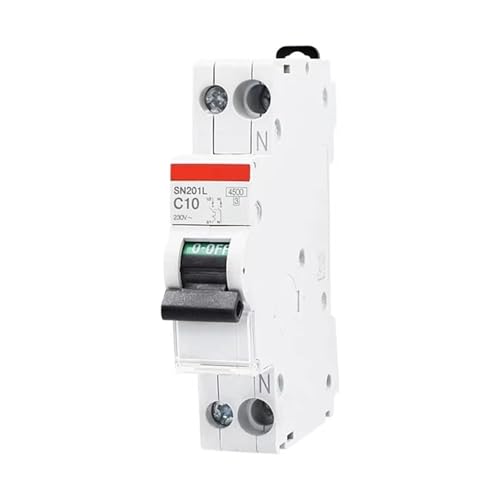 Disjoncteur SN201L 1P+N évitant les surcharges sur circuit 10A