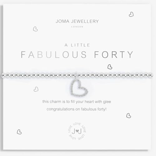 A LITTLE FABULOUS FORTY Silver Bracelet