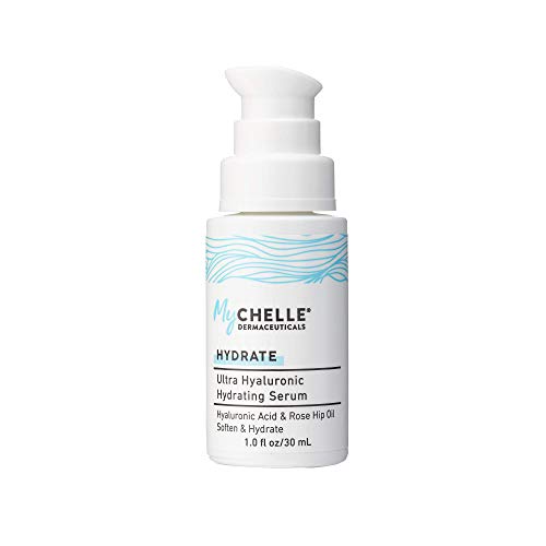 MyChelle Ultra Hyaluronic Hydrating Serum, Natural Hyaluronic Acid Serum for Dry and Normal Skin Types, 1 fl oz