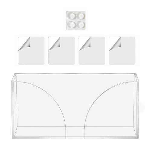 Porte-serviettes en papier acrylique robuste pour un comptoir de cuisine chic
