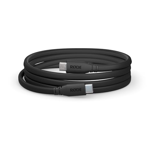 RØDE SC17 Câble plat USB-C vers USB-C (1.5m, Noir)