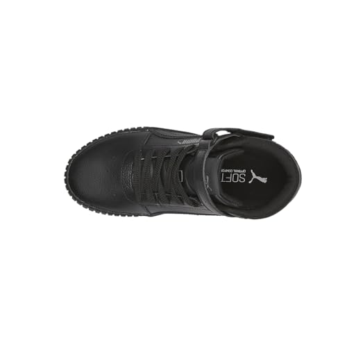 PUMA Kids Girls Carina 2.0 High Sneakers Shoes Casual - Black4