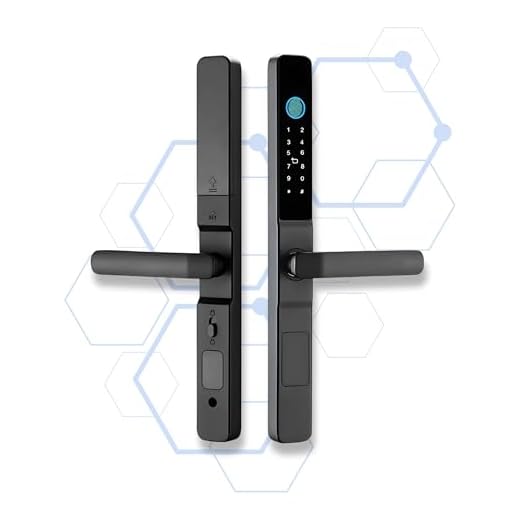 ProlockBR® Fechadura Digital Eletrônica Inteligente H3 IP65 | Wi-Fi 2.4G, Biometria, Senha, Cartão, App Tuya Smart e Chave Mecânica – Super Slim, Black Piano, Portas de Alumínio, Vidro e Madeira