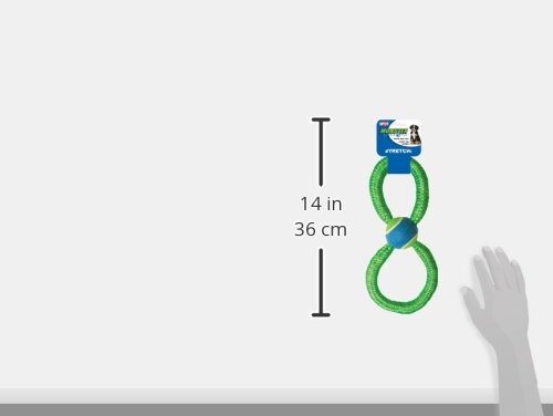 Ethical Pets Figure 8 Monster Bungee With Tennis Ball For Dog, 13-Inch #TOP1