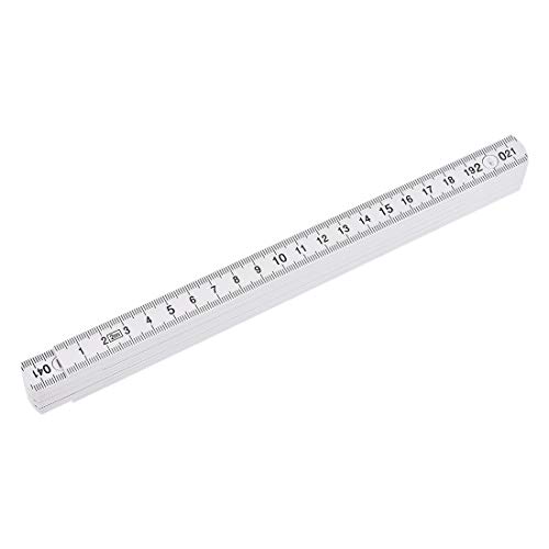 Règle pliante en ABS de 2m blanche idéale pour la rénovation de maison et mobilier - 4