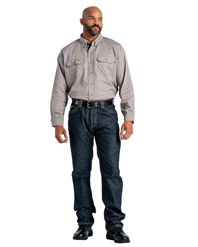 LAPCOFR unisex adult P-indm10 jeans, Washed Denim, 36W x 30L US