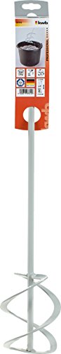kwb Beton- und Mörtel-Rührer für Bohrmaschine, Farb-Mischer mit Größe Ø 100 x 590 mm, Rührstab geeignet für Gebinde von 10-15 Liter, mind. 500 Watt, Made in Germany