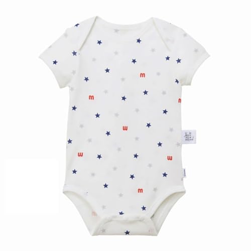 [ミキハウス] ピュアベールフライス半袖ボディシャツ ベビー 赤ちゃん 肌着 (JP, 数字サイズ, 80, 白)