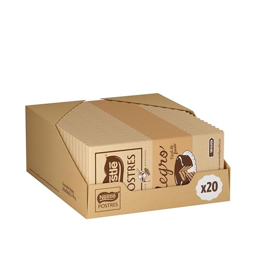 NESTLE POSTRES chocolate negro para fundir 20x200g