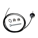 perfk Fitness-Rollenseil 236,22 Zoll (. 600 cm), direkter Ersatz für...