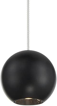 George Kovacs P1460-66A-L Itty LED Mini Pendant, Coal