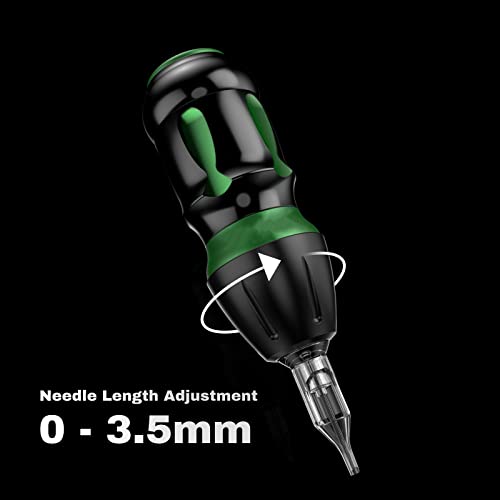 Wormhole Tattoo Machine Kit,Wireless Tattoo Kit For Beginner,Coreless Tattoo Pen,Compelete Tattoo Kit With Cartridge Tattoo Needles&Tattoo Ink #TOP2